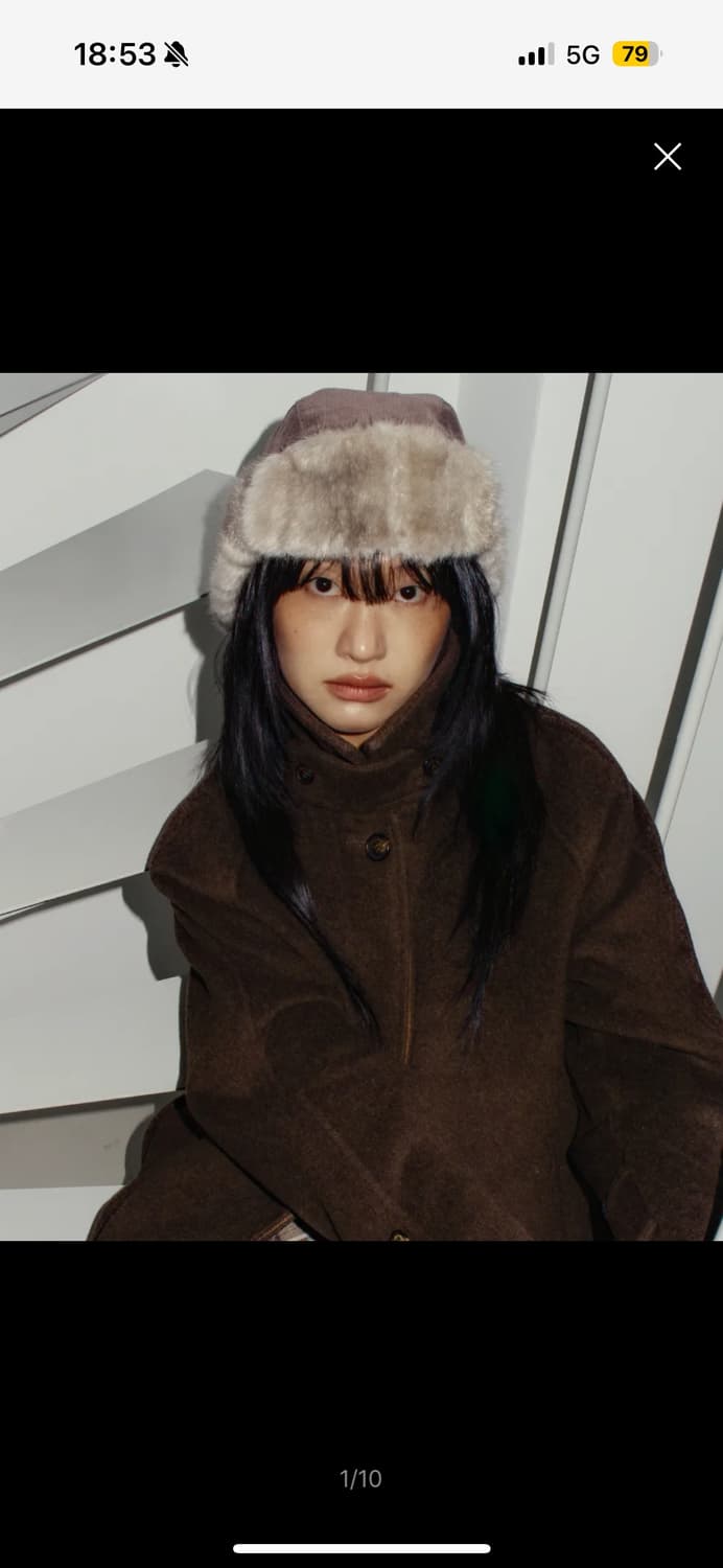 밀로 우먼 트루퍼 햇 코코아 상품이미지5