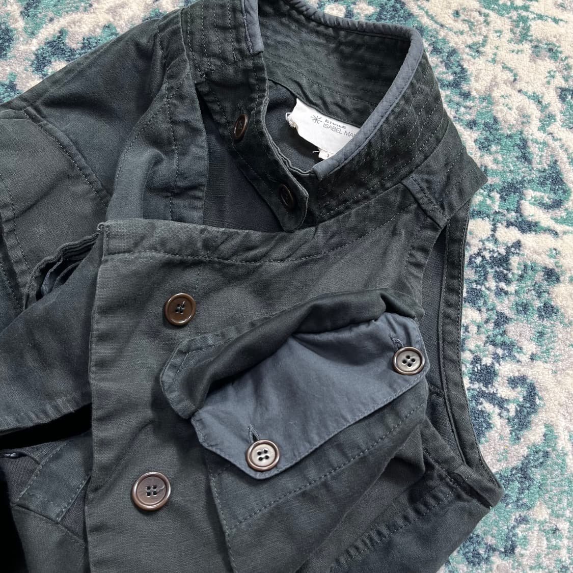 Isabel Marant 이자벨마랑 워크웨어 그런지 베스트 집업(1) 상품이미지1