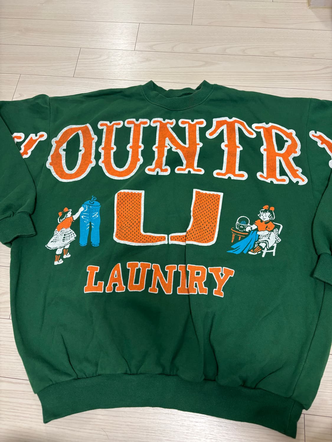 캐피탈 빅컨트리 그린 스웻(맨투맨) 상품이미지1