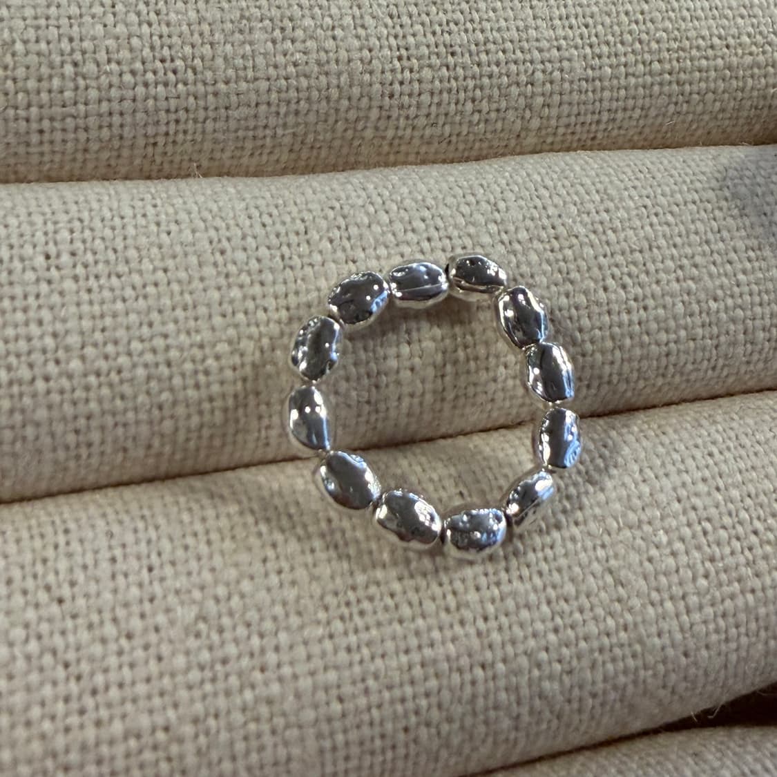 새상품 여성 신주 은도금 팔찌 반지 상품이미지4