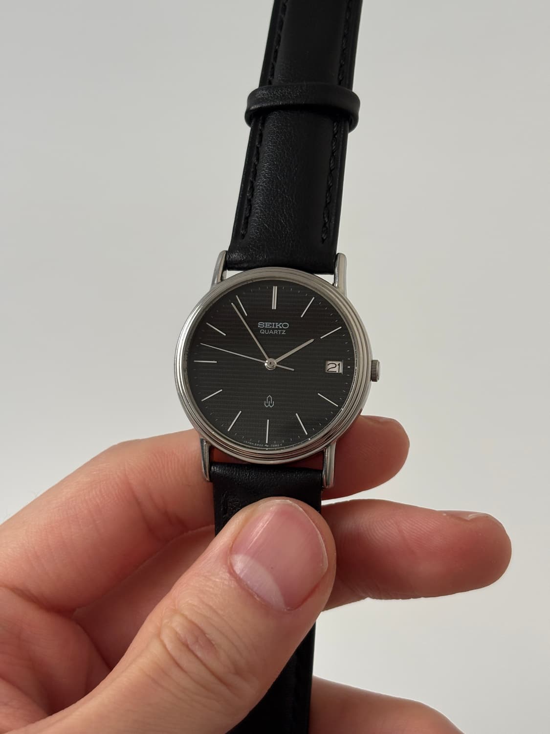 1980s Chariot Black Dial Silver Quartz 상품이미지2