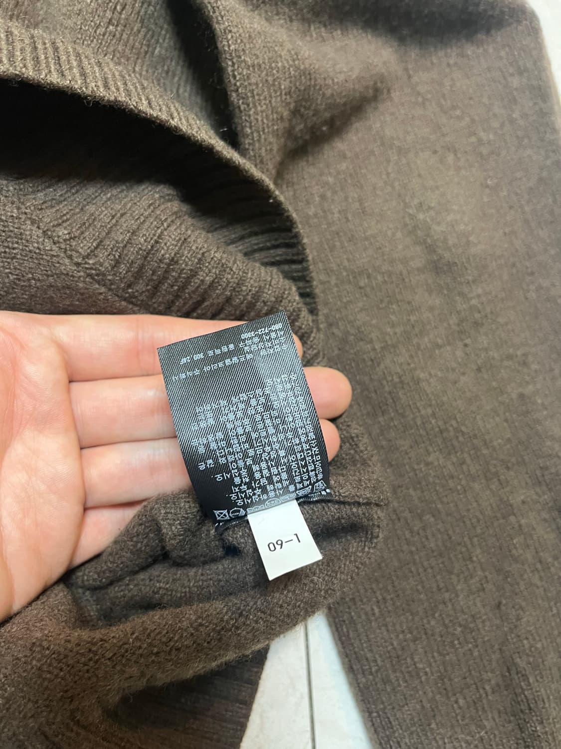 유니클로 x 질 샌더 메리노 울 쓰리 포켓 가디건 L 상품이미지6