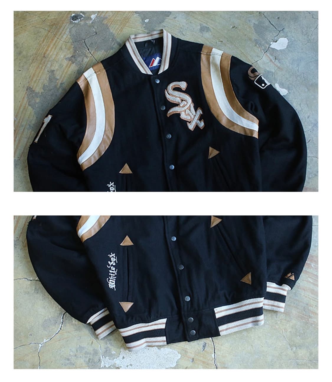 Majestic MLB 시카고 화이트삭스 울자켓 상품이미지2