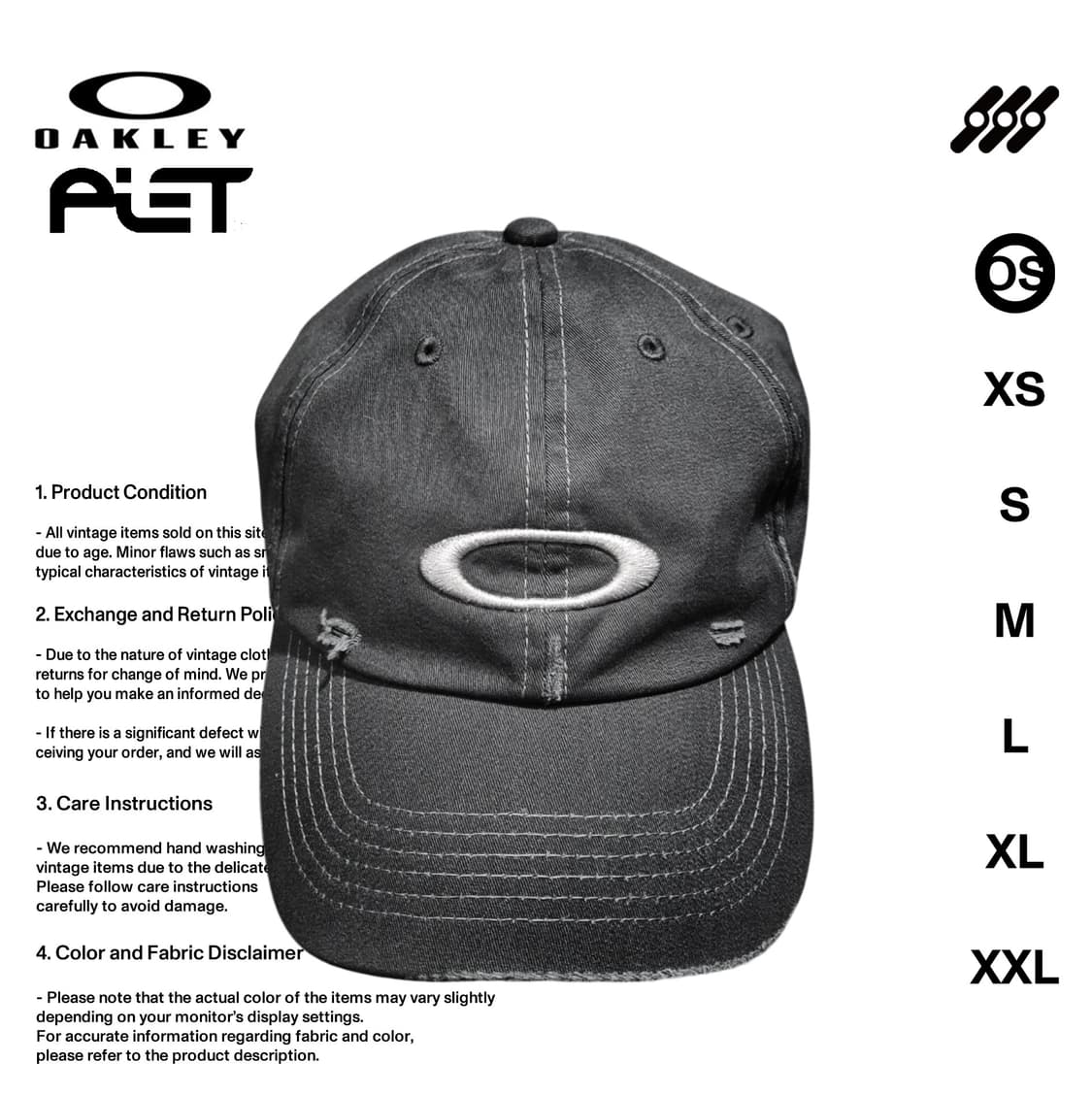 오클리 X 피에트 소프트웨어 볼캡 상품이미지1