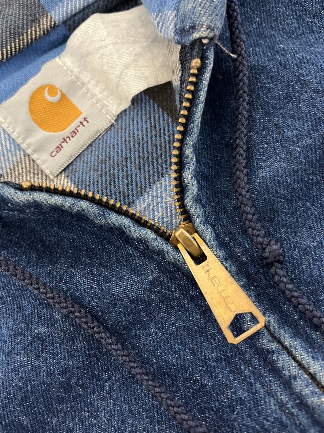 칼하트 데님 액티브 자켓 JF848 상품이미지5