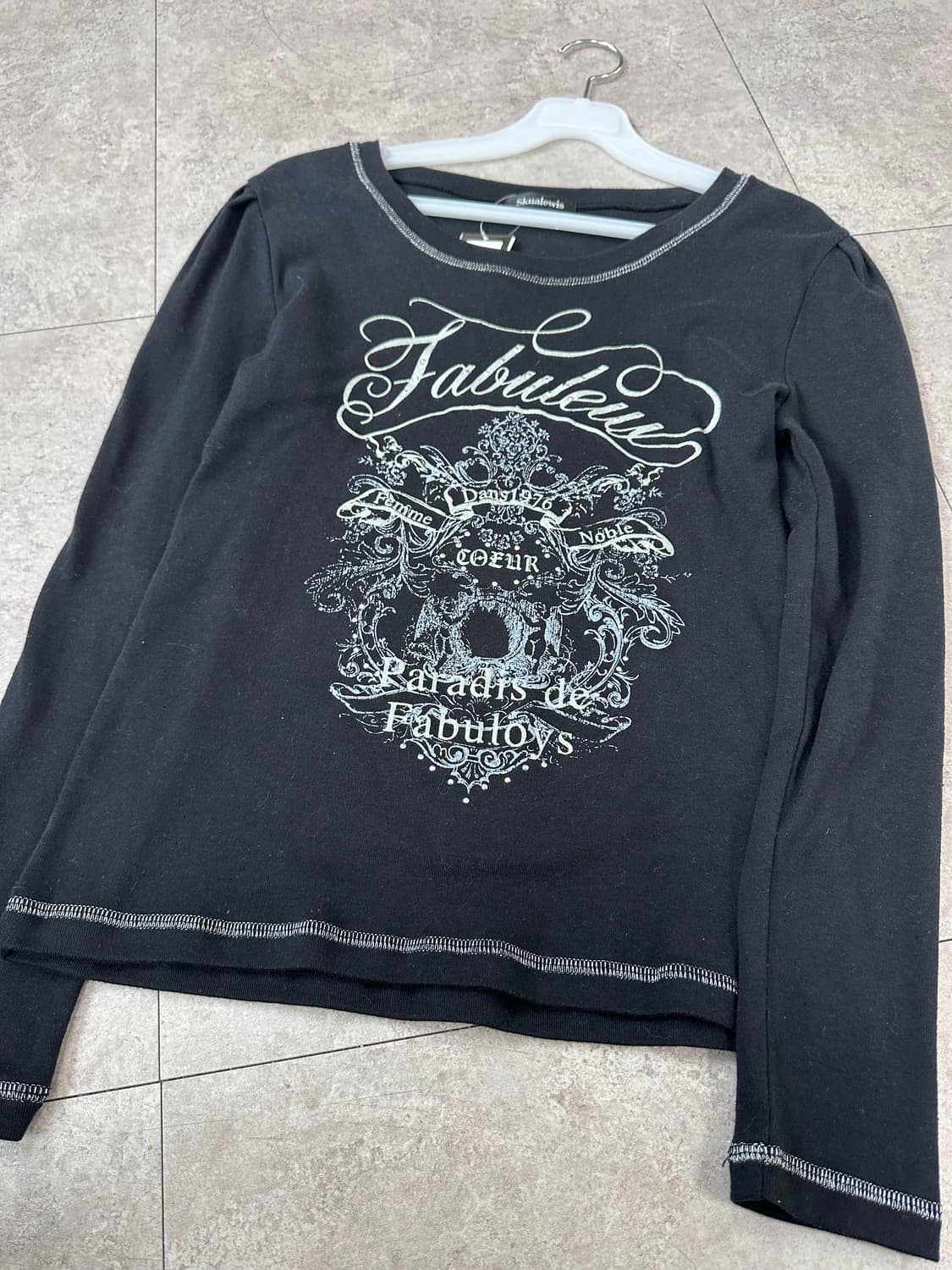 punk printing long sleeve 상품이미지3