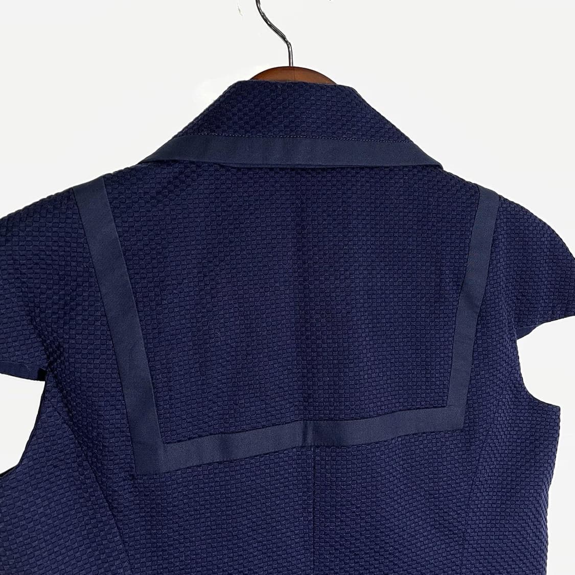 살바토레 페라가모 자가드 집업 베스트 상품이미지5