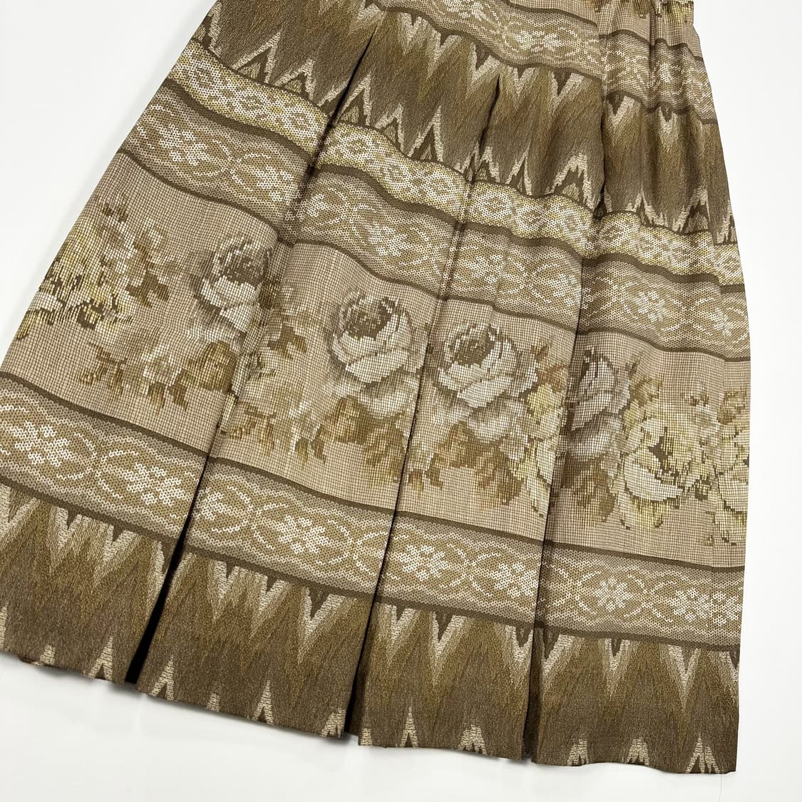 VTG 빈티지 재팬 패턴 롱 스커트 치마 (S 여성추천) 상품이미지3