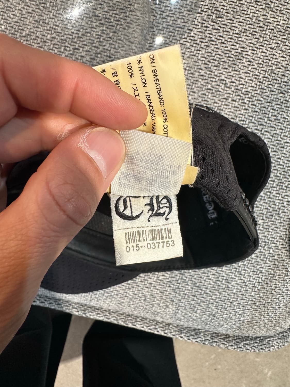 정품 크롬하츠 블랙 메쉬 베이스볼캡(올메쉬에디션) 상품이미지7