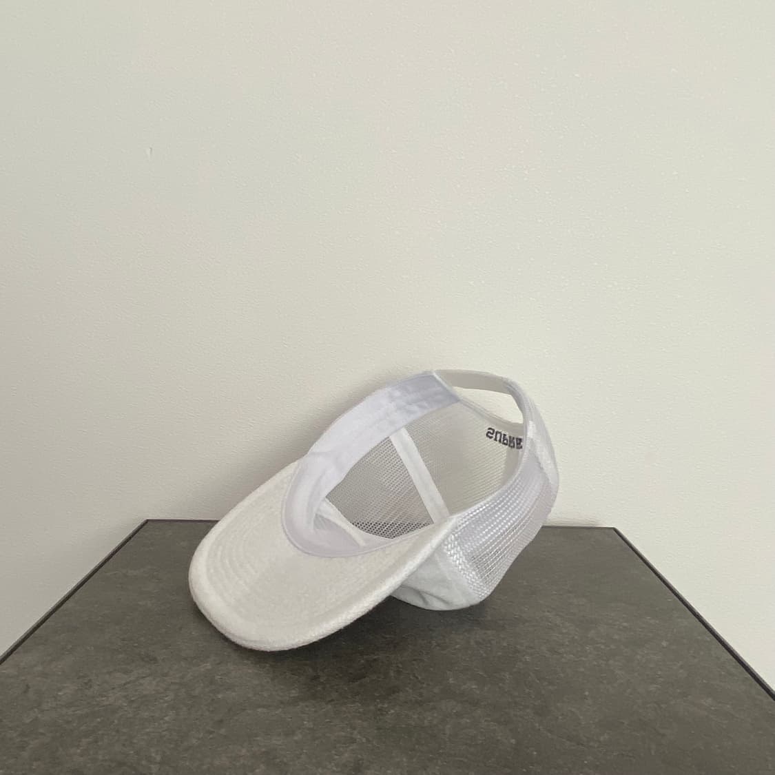 (OS) 슈프림 5패널 볼캡 모자 테리 메쉬 백 화이트 상품이미지6