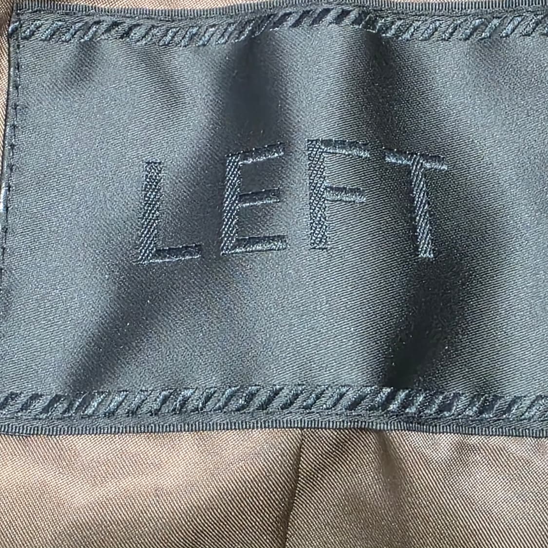 1610 레프트 LEFT 양가죽 자켓 블랙 숏자켓 여성 55(S) 고급가 상품이미지8