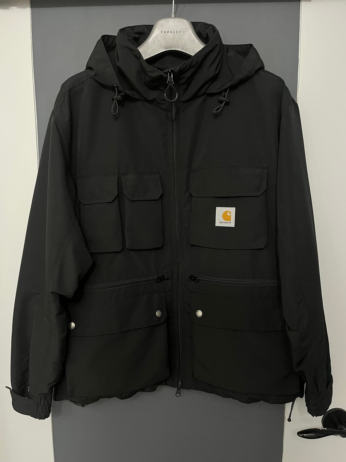 칼하트 wip 바람막이 블랙 L (새상품) 상품이미지1