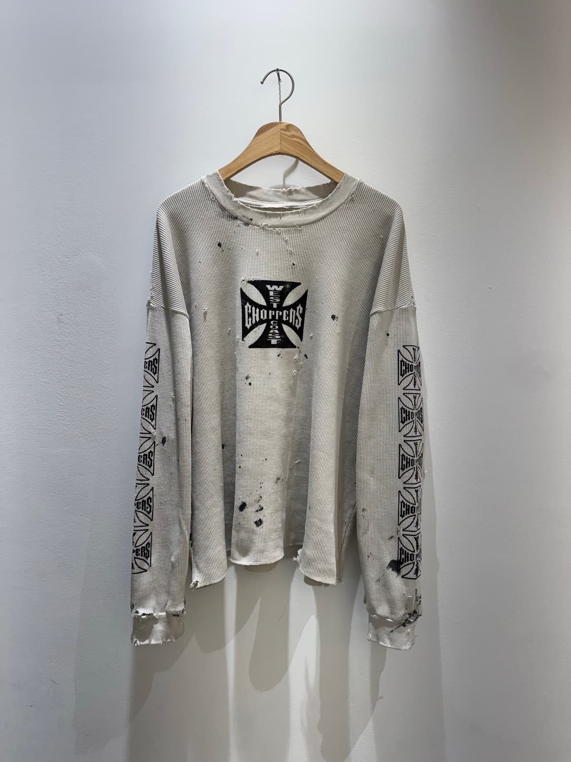 빈티지 웨스트 와플티 상품이미지1