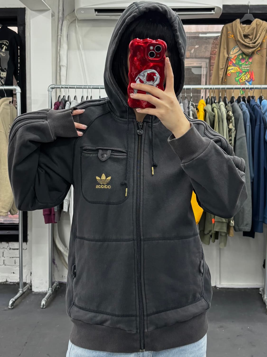 아디다스 파이어버드 후드집업 상품이미지2