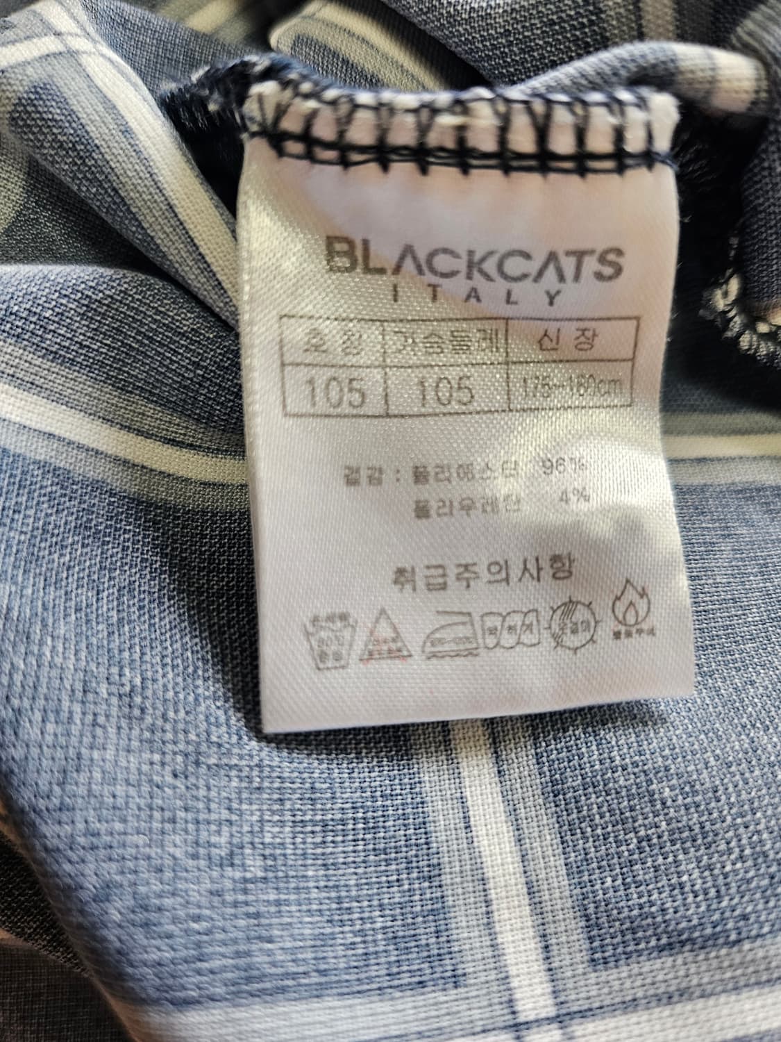 Blackcats 블랙캣츠 반팔 카라티 105 상품이미지5