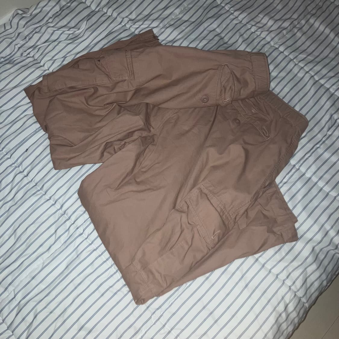 무탠다드 핑크 파라슈트팬츠 상품이미지2