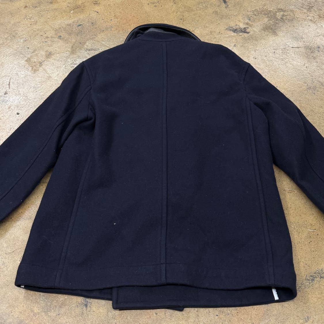 [정품/M] 라코스테 네이비 피코트 스타일 코트 b10 상품이미지4