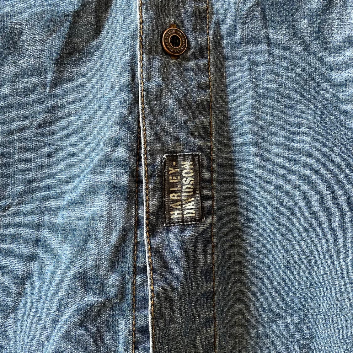 할리 데이비슨 데님 셔츠 상품이미지6