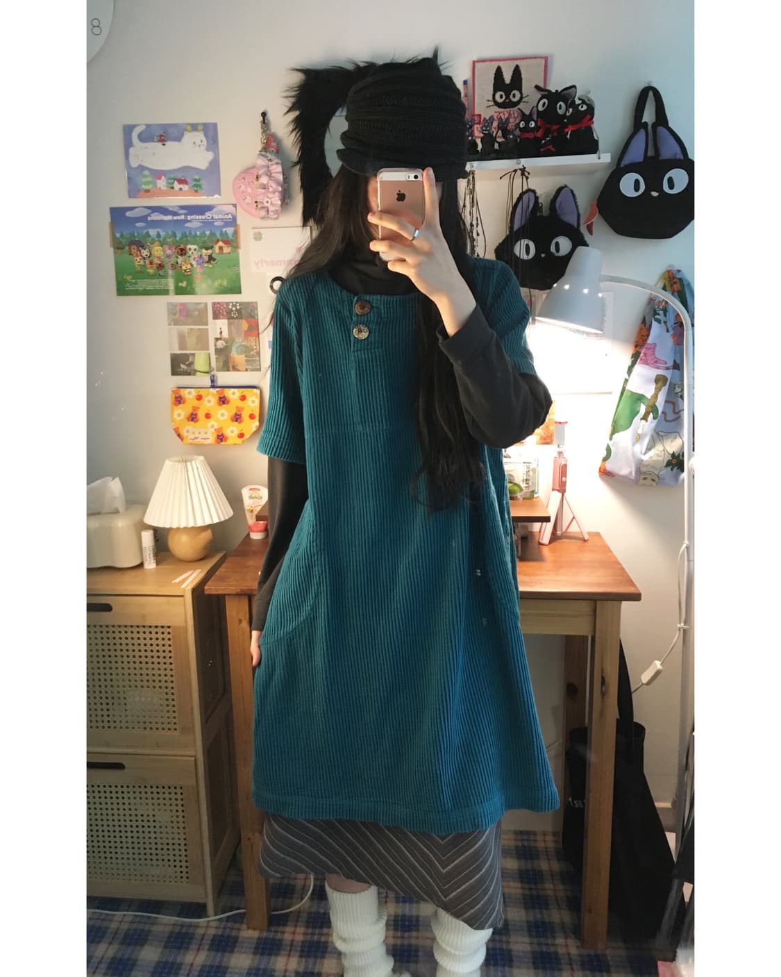 vintage corduroy dress & top set 상품이미지1
