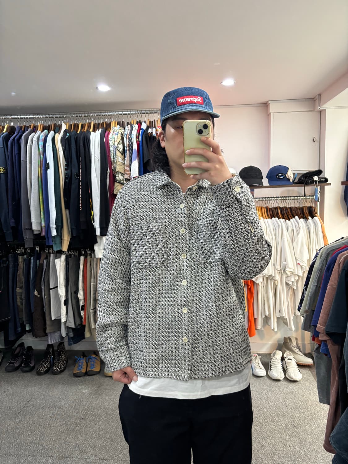 WAX London 왁싱 오버셔츠 넬슨 상품이미지5