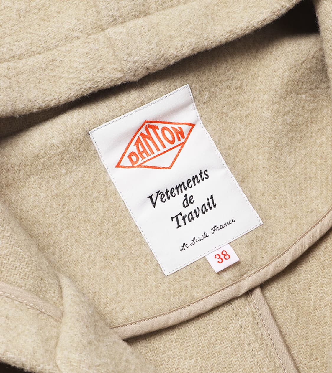 DANTON - WOOL PILE HOOD ZIP 상품이미지6