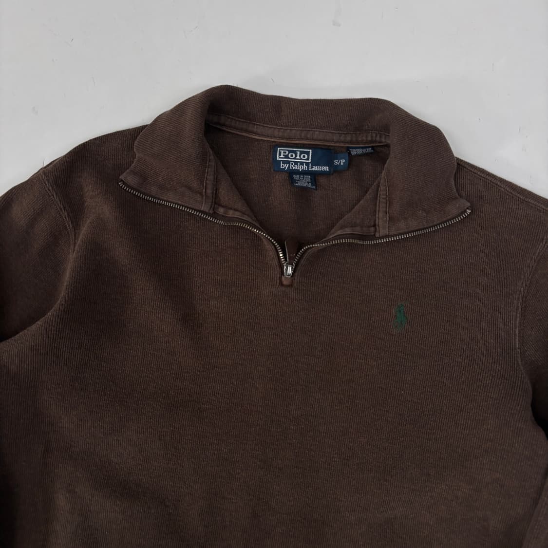 폴로 반집업 니트 상품이미지5