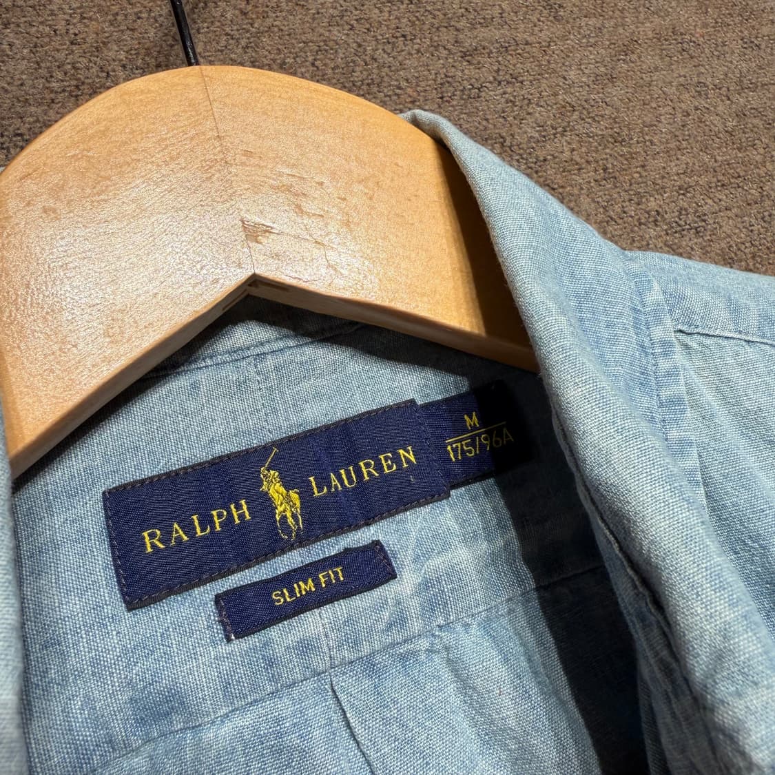 폴로랄프로렌 클래식 데님 셔츠 M 상품이미지3