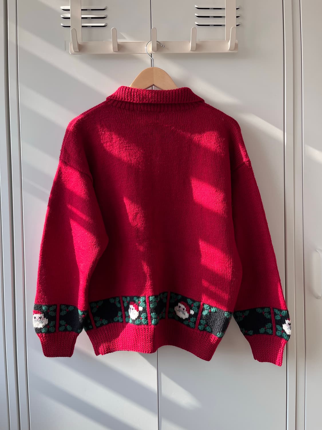 South wool 크리스마스 산타 울 가디건  상품이미지8