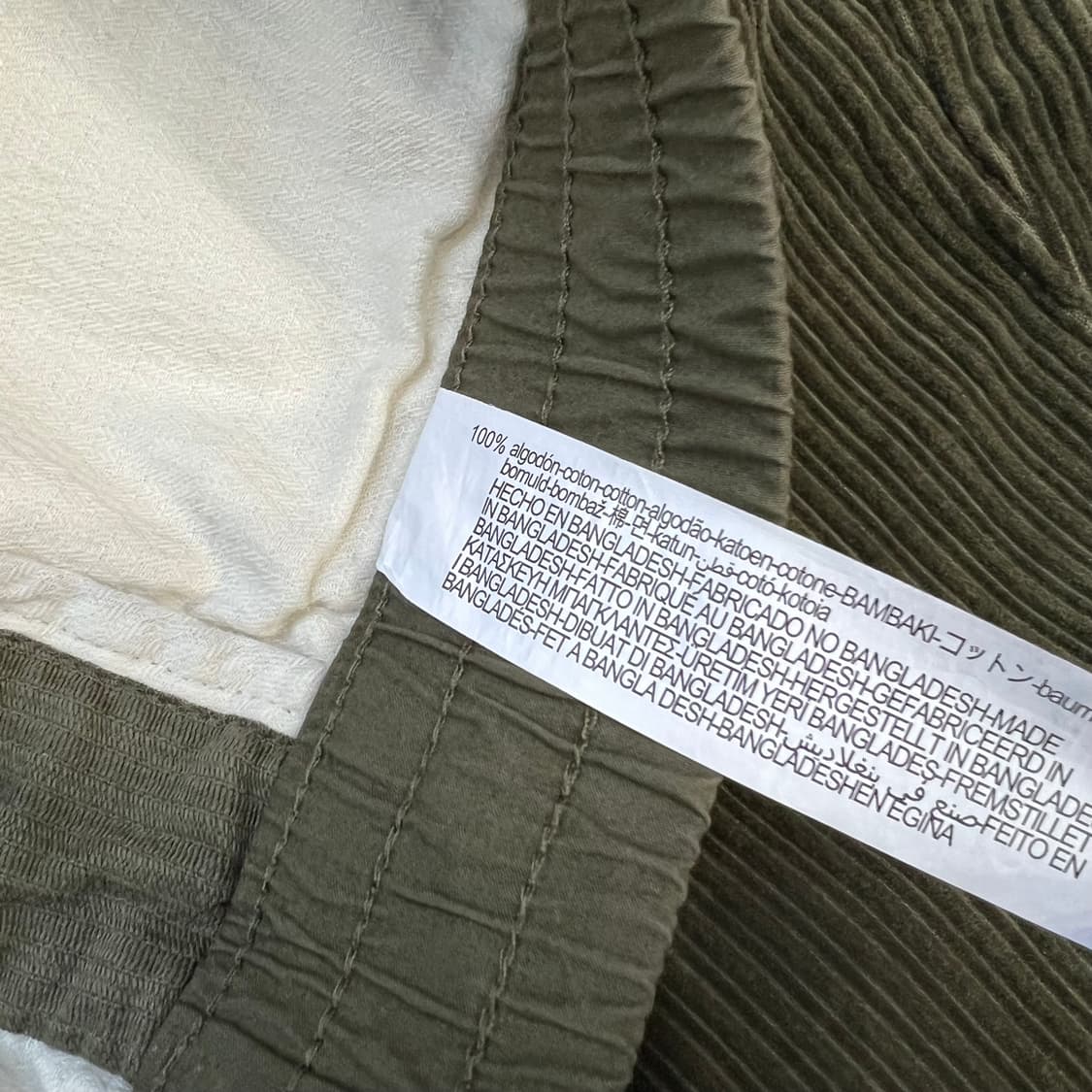 L) ZARA 자라 코듀로이 팬츠 자라맨 골덴바지 상품이미지8