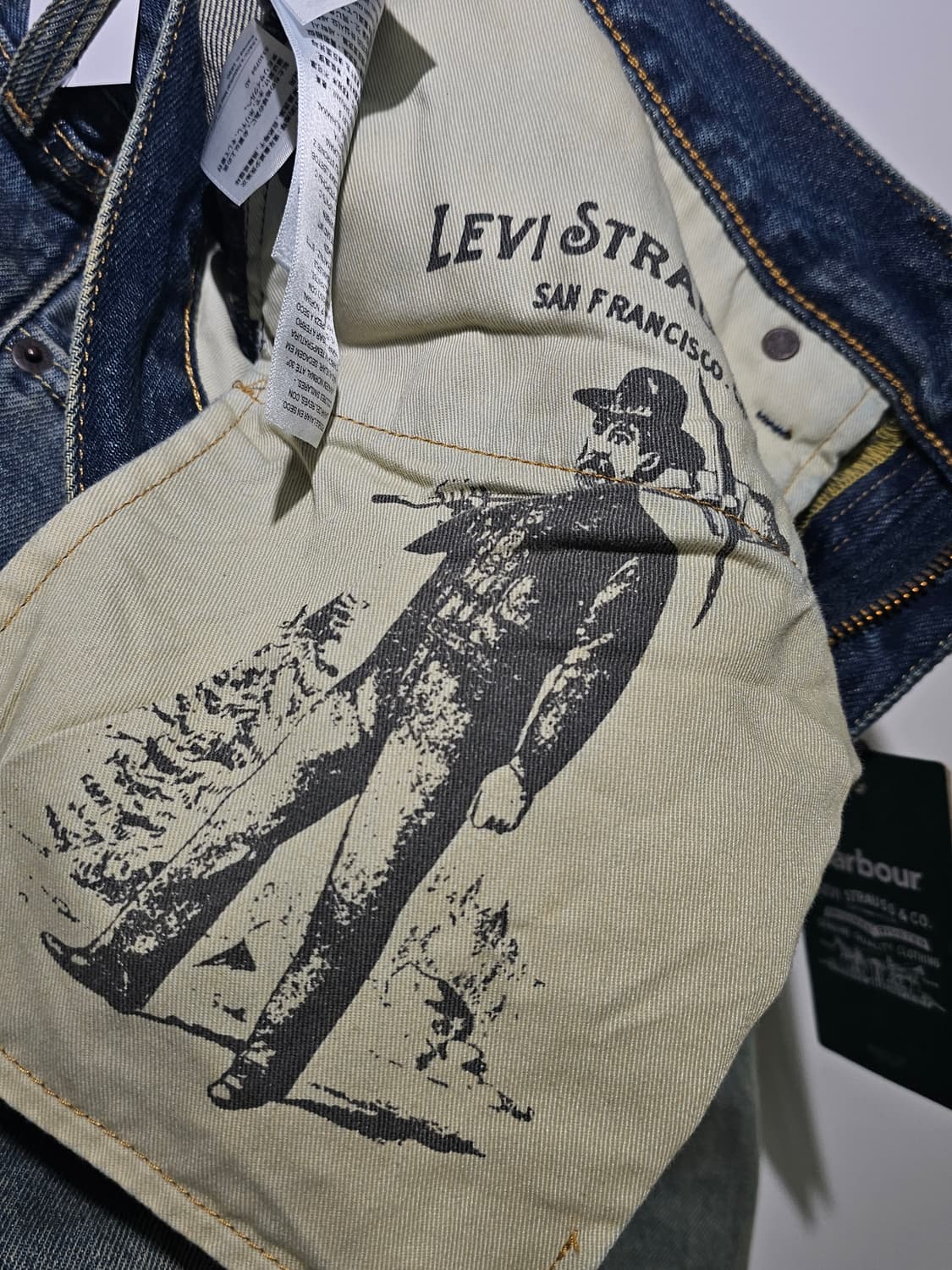 (신품)리바이스×바버 568  34 상품이미지9