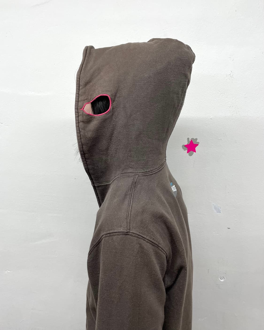 Champion Earphones Red Brown Hooded Zip 상품이미지4