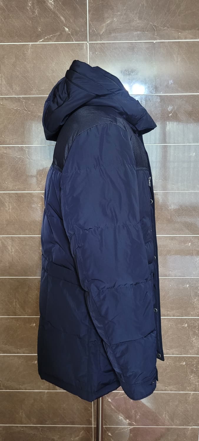 (남성105사이즈)OLZEN 남성 네이비 다운 패딩 상품이미지3