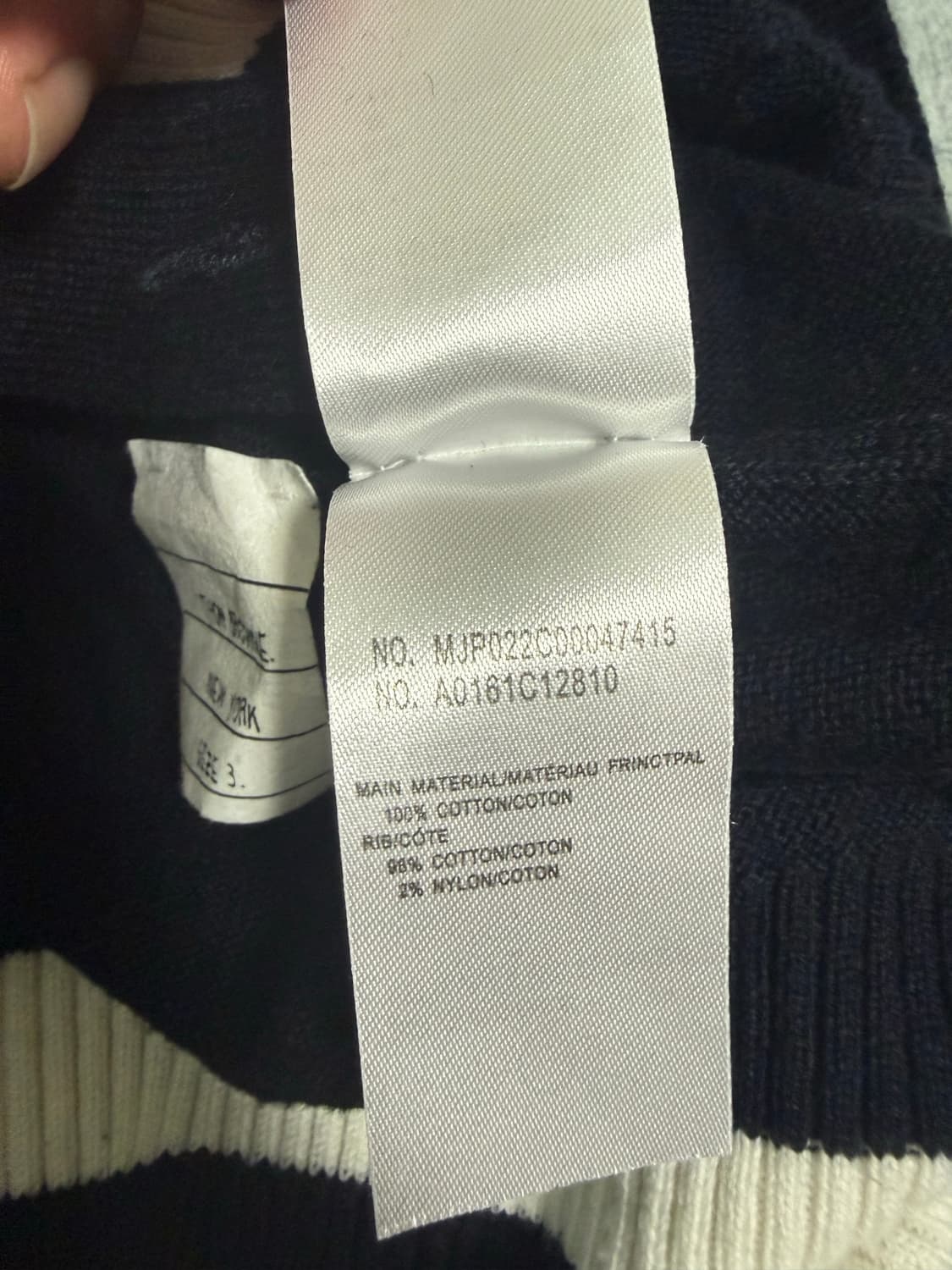 톰브라운 캐시미어 가디건 3사이즈 사용감있음 상품이미지5