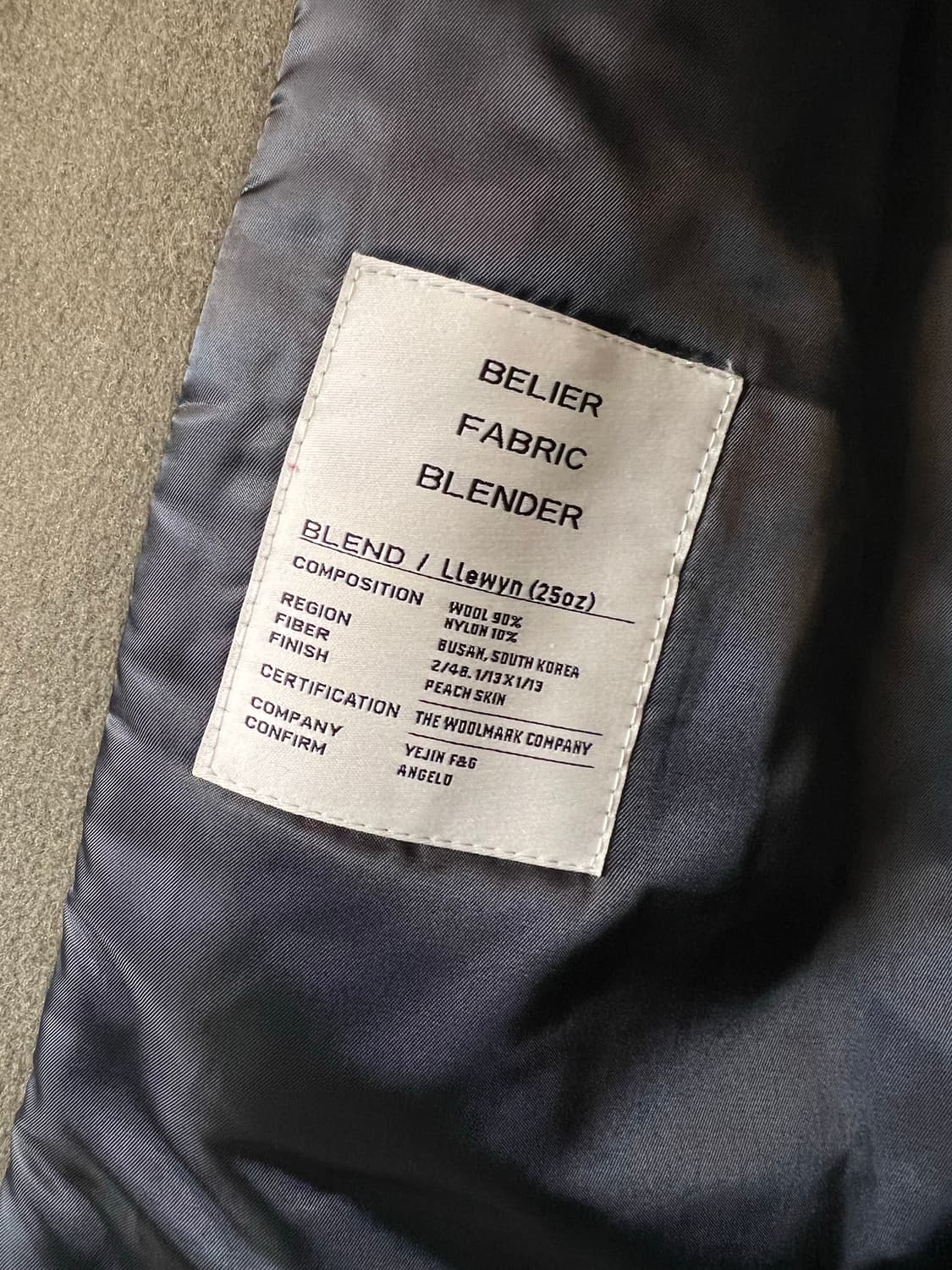 벨리에 오버사이즈 코트  상품이미지3