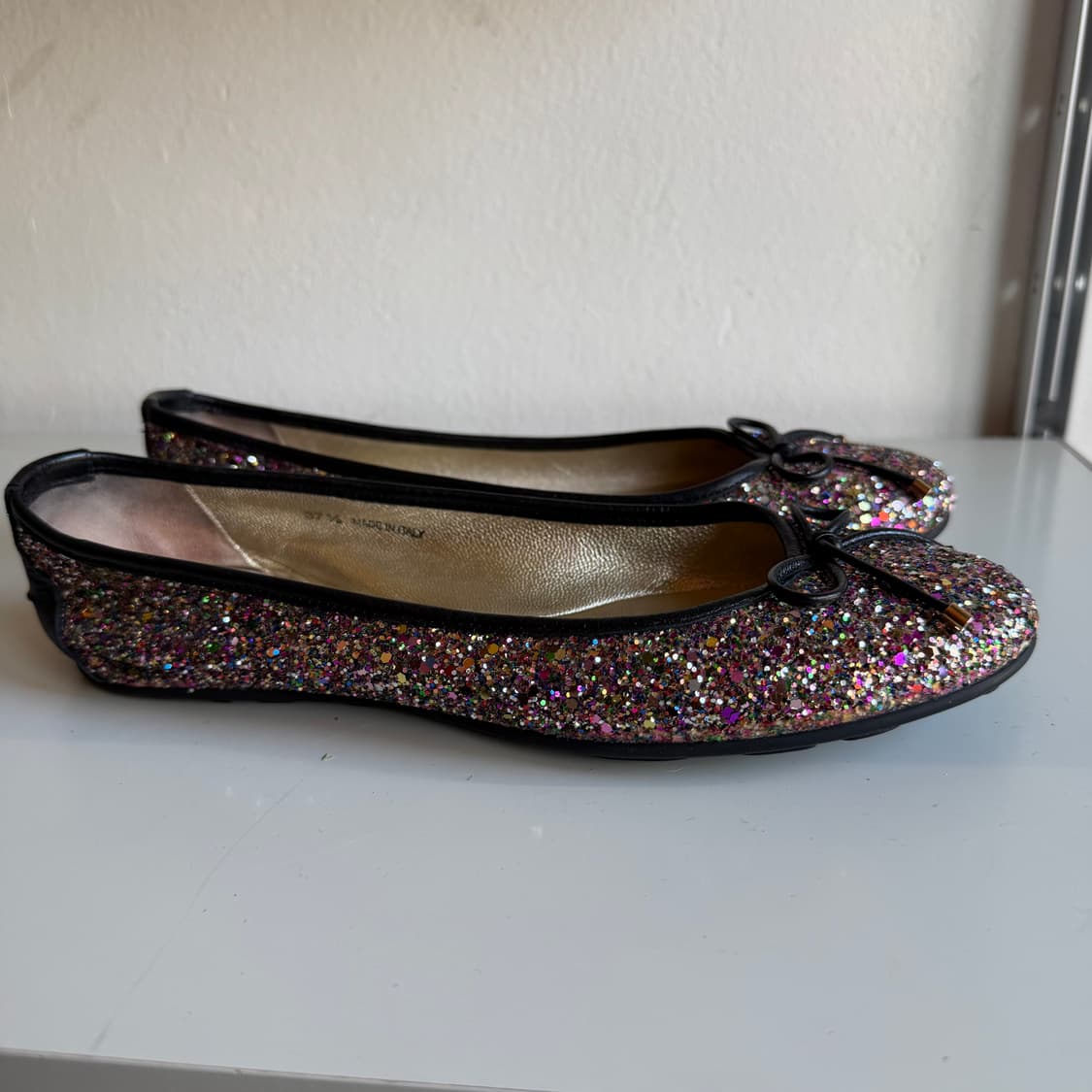 지미츄 글리터 플랫 슈즈 상품이미지3