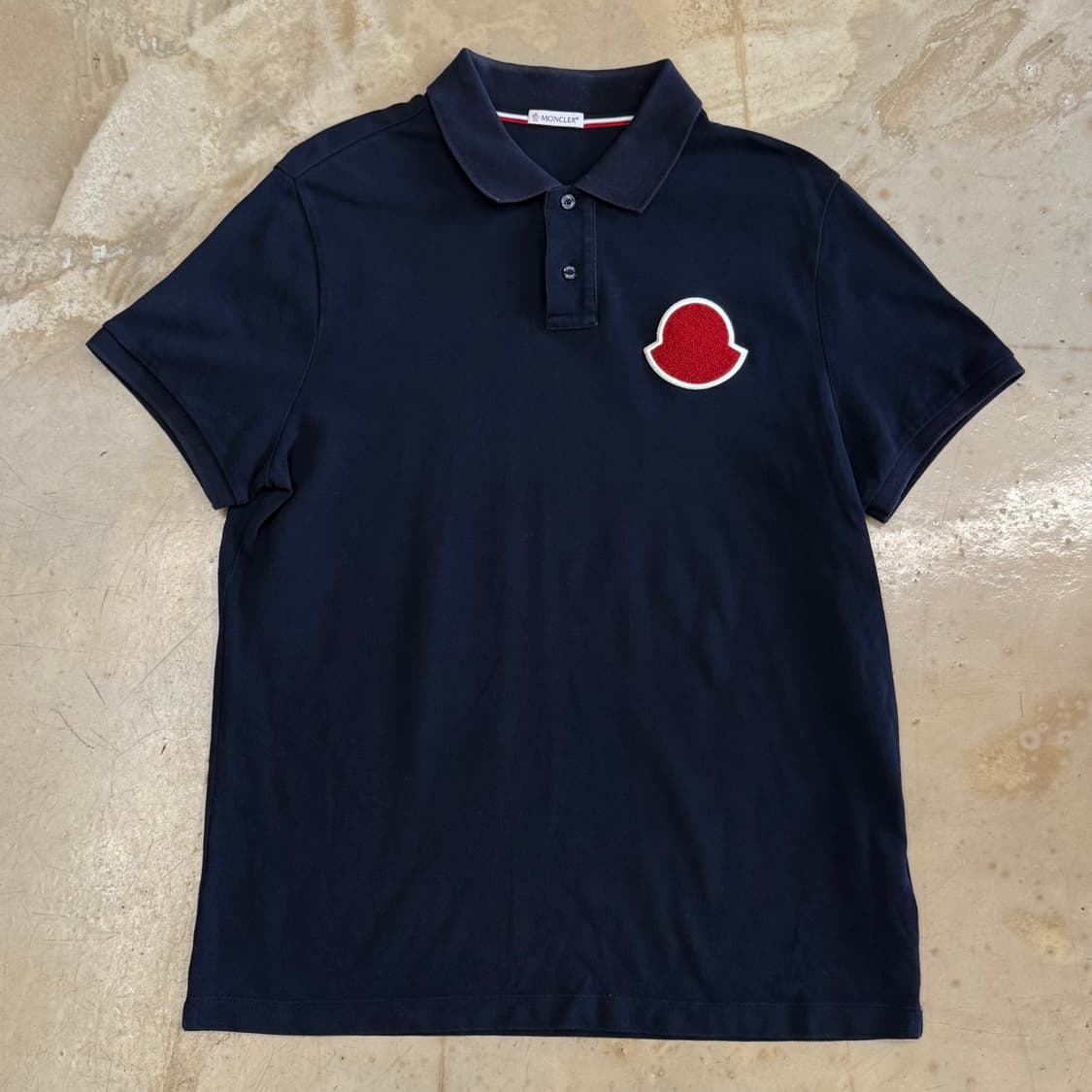 M 몽클레어 네이비 카라티셔츠 상품이미지2