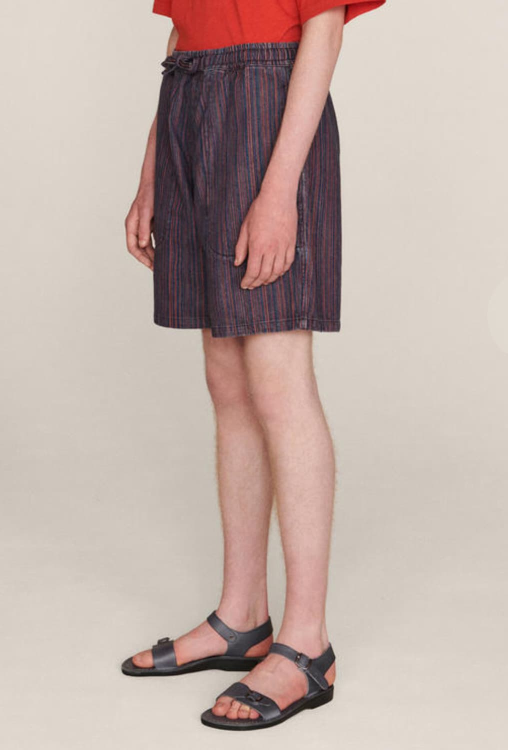 YMC 스트라이프 버뮤다 쇼츠 L사이즈 상품이미지3