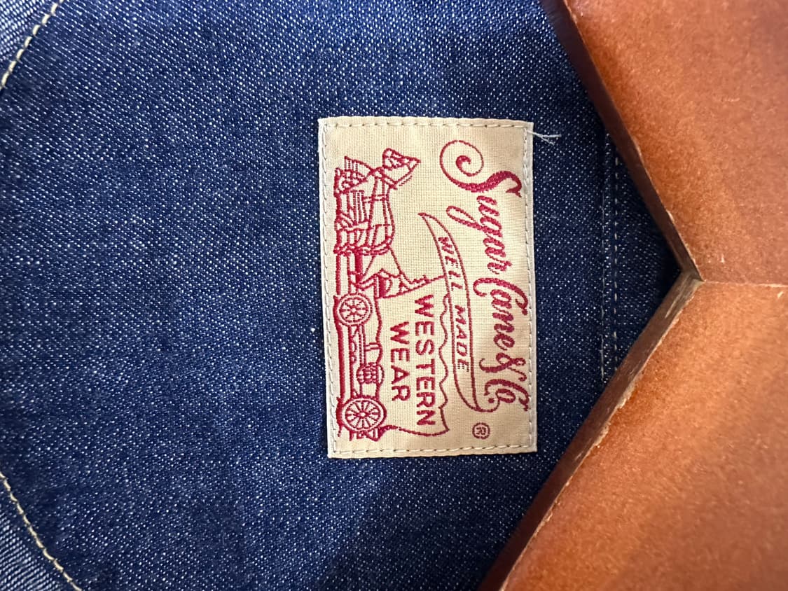 [sugar cane]슈가케인 데님 웨스턴셔츠 상품이미지4