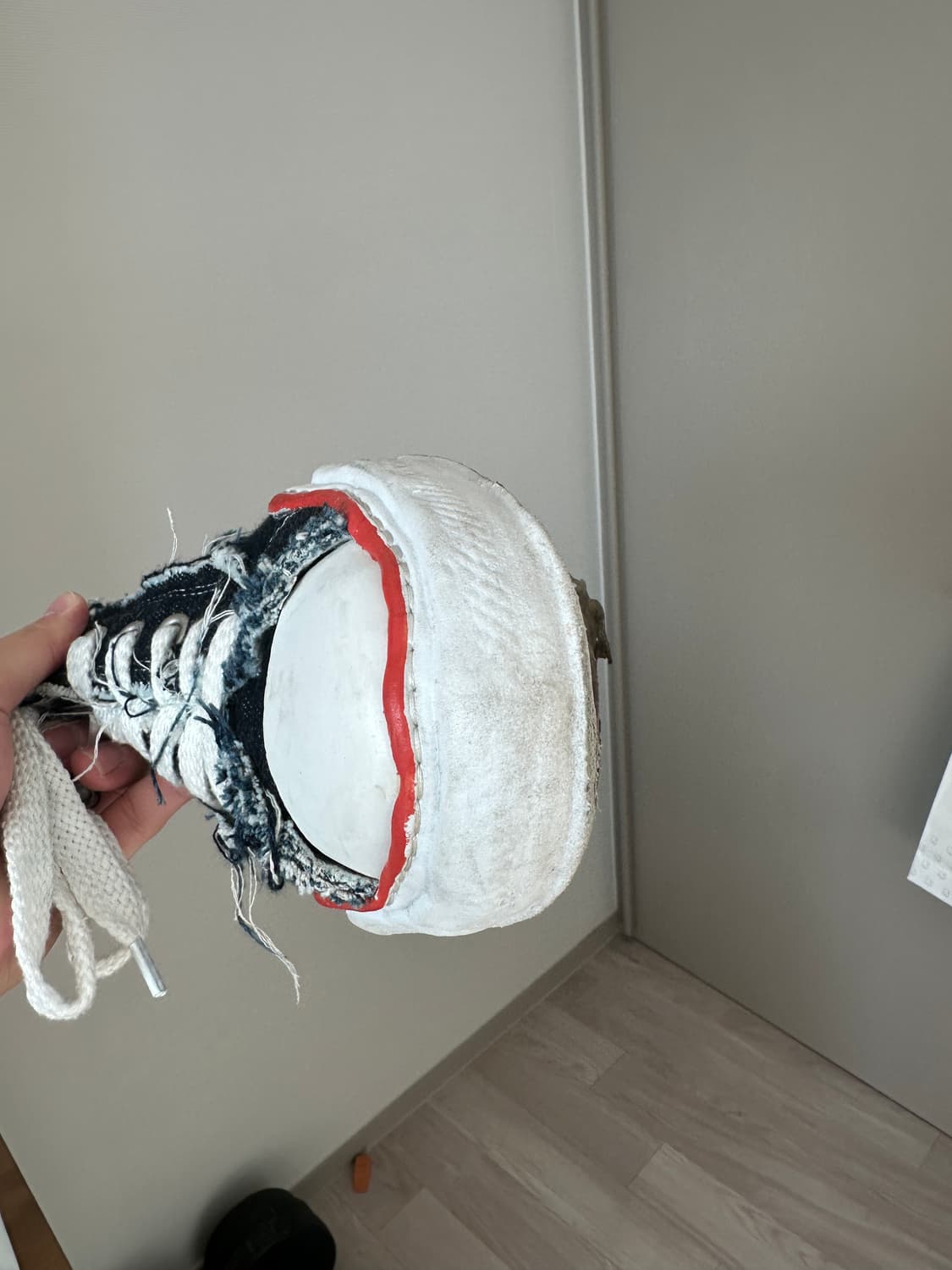 미하라 야스히로 x 나이젤 카본 로우 컷 스니커즈 원 워시 42/새상품  상품이미지3