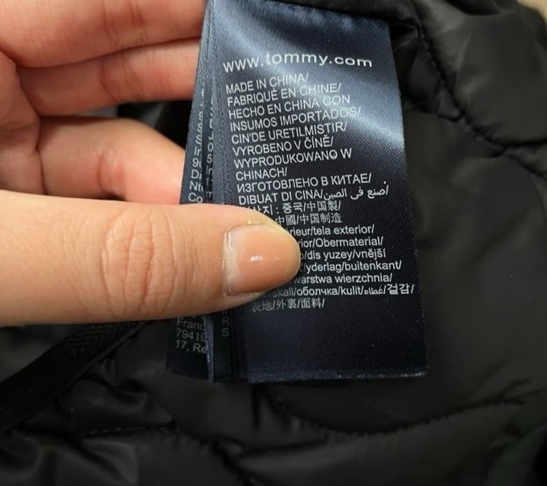 타미힐피거 퀄팅점퍼 100/L 상품이미지4