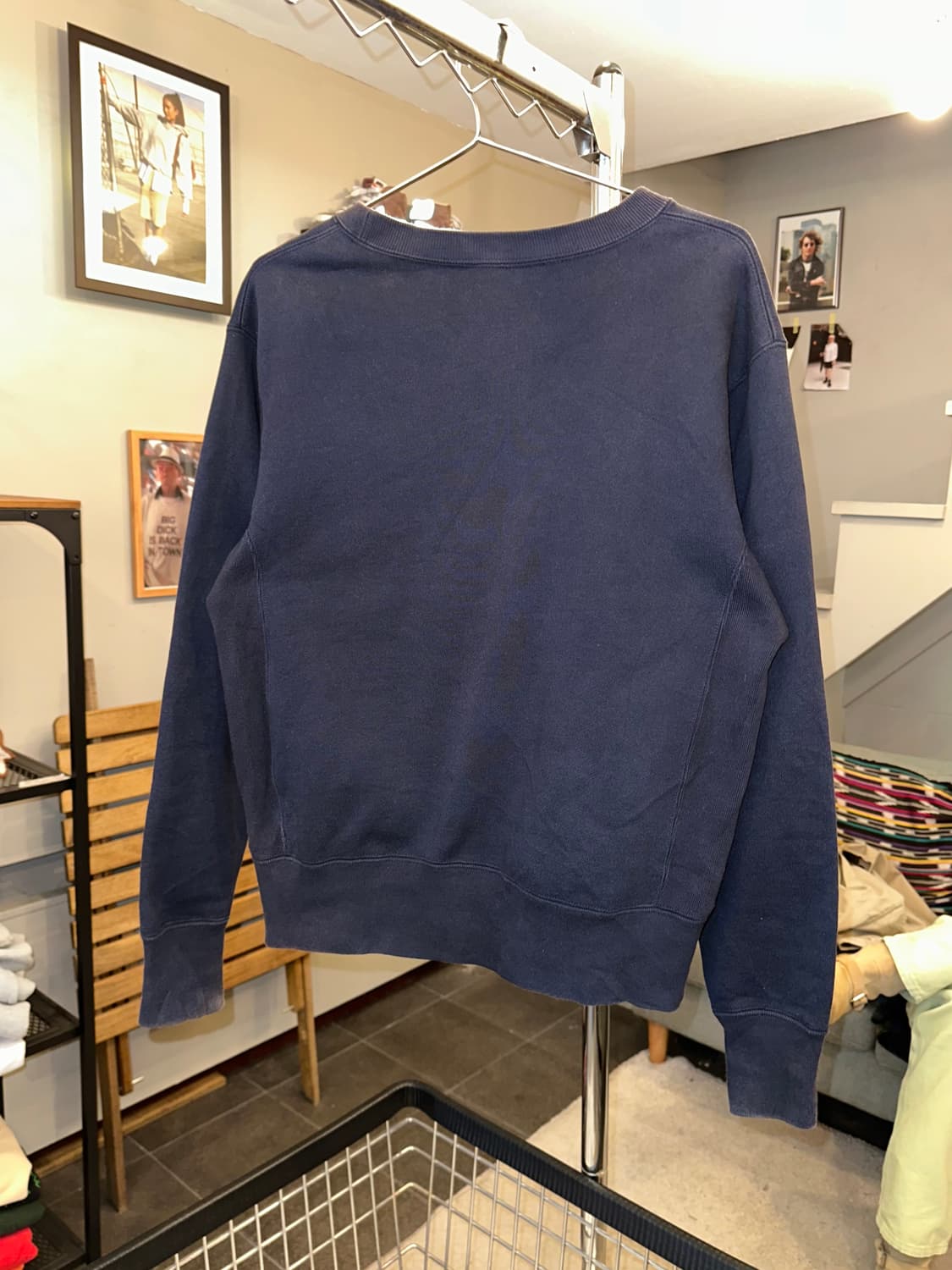Russell X Blue Blue logo reverse sweat 상품이미지9