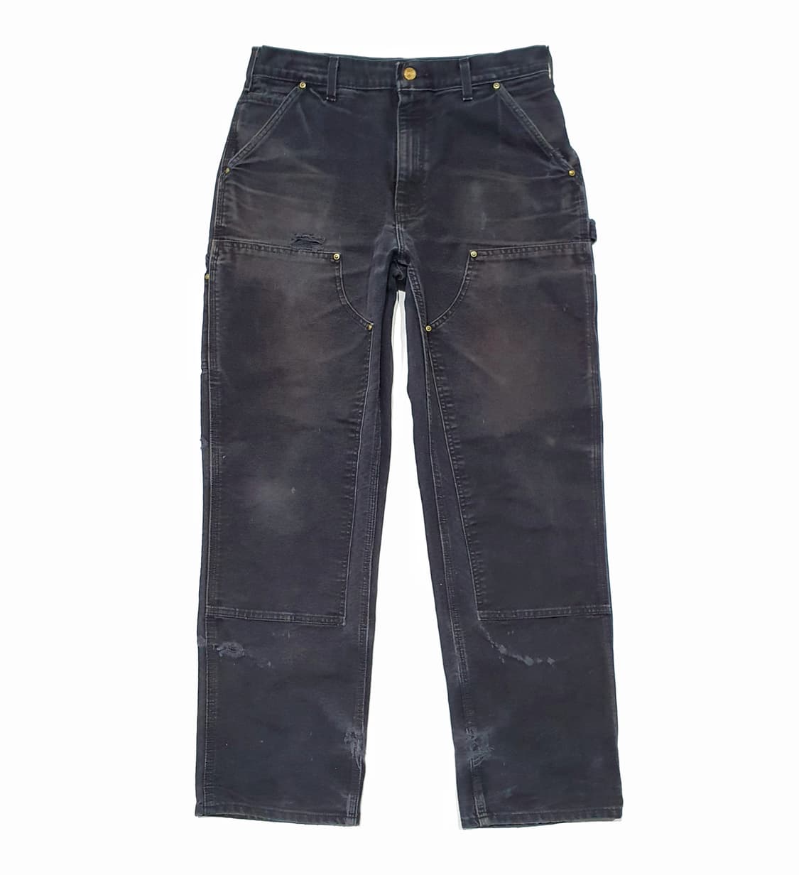 칼하트 더블니 b01 블랙 33 (31~32) usa made 루즈핏 상품이미지1