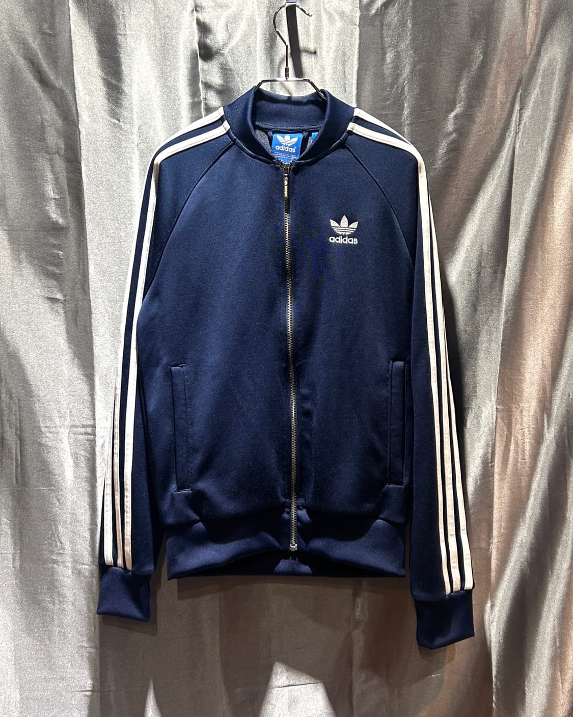 S 아디다스 파이어버드 네이비 카라리스 트랙탑 상품이미지2