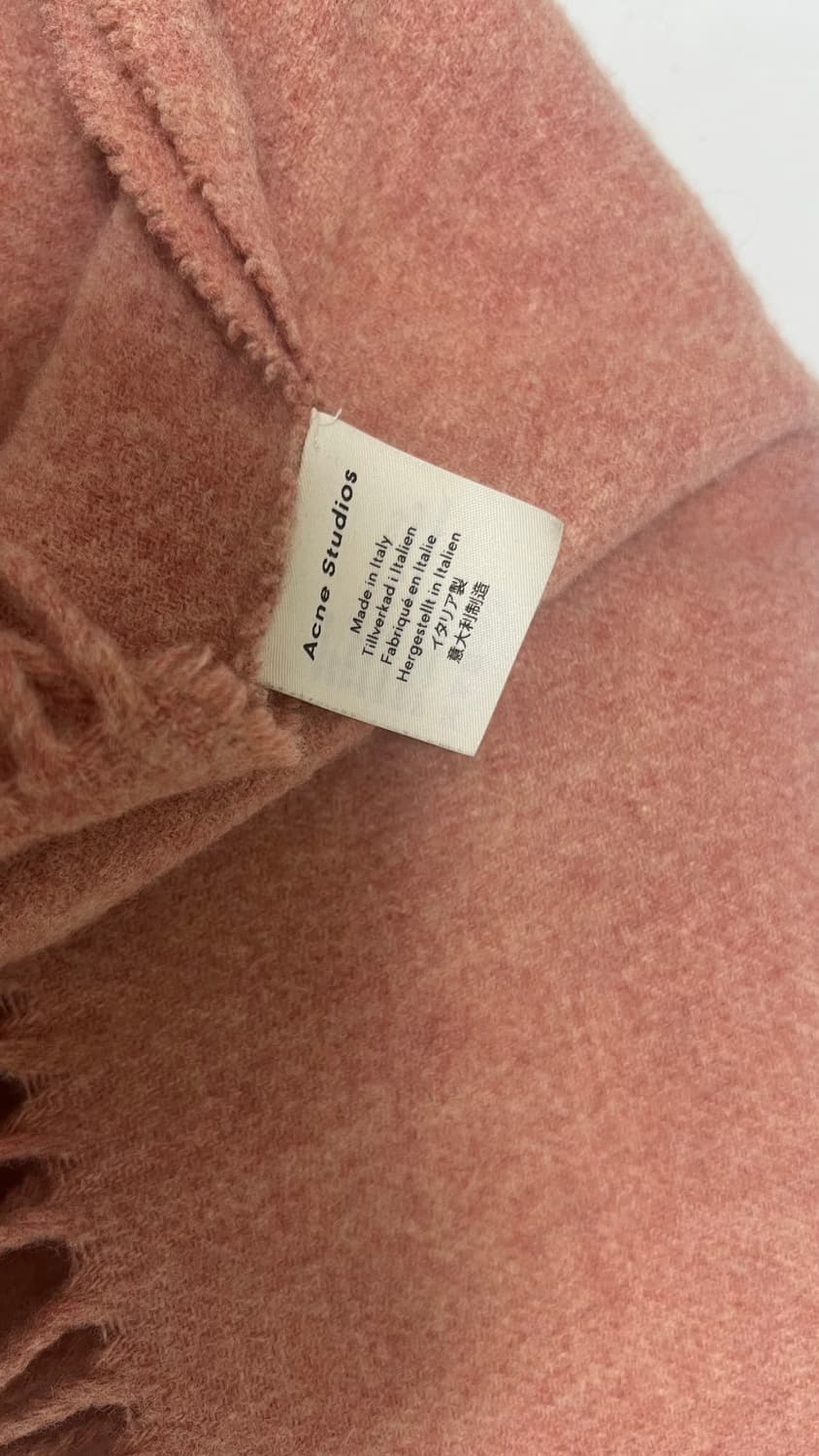 아크네스튜디오 목도리 머플러 로즈멜란지 상품이미지5