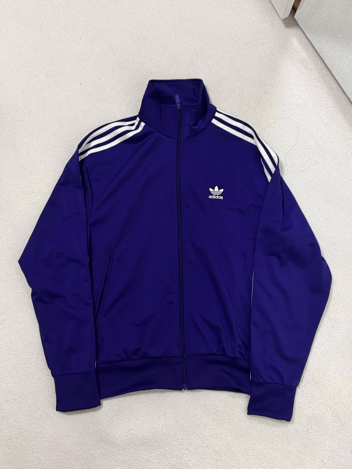 아디다스 파이어버드 보라색 져지 M 상품이미지1