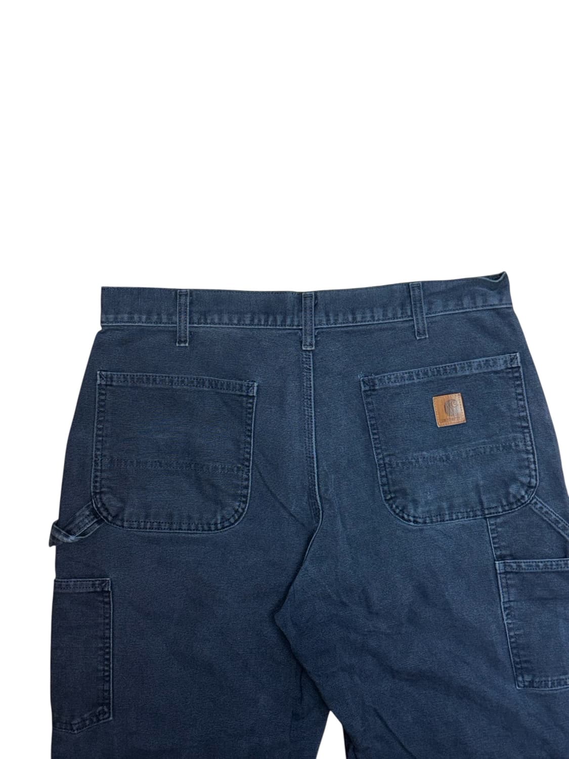 칼하트 b11  미드나잇네이비 싱글니 카펜터 팬츠 상품이미지8