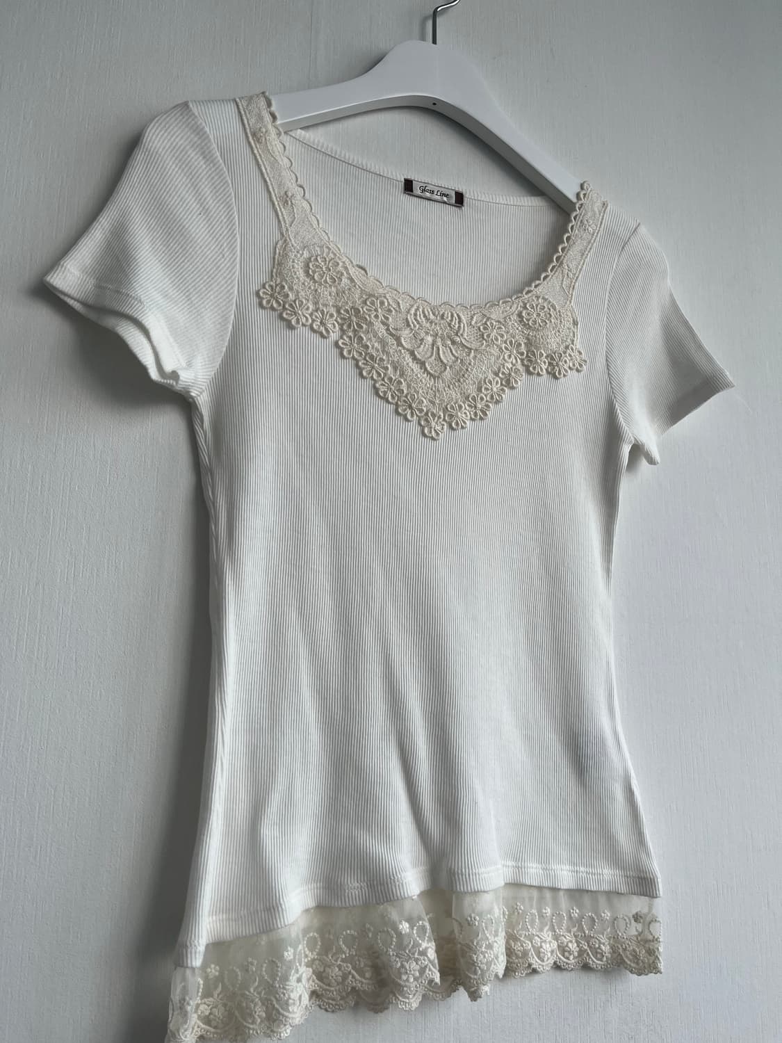 Glass line 레이스 상의 상품이미지2