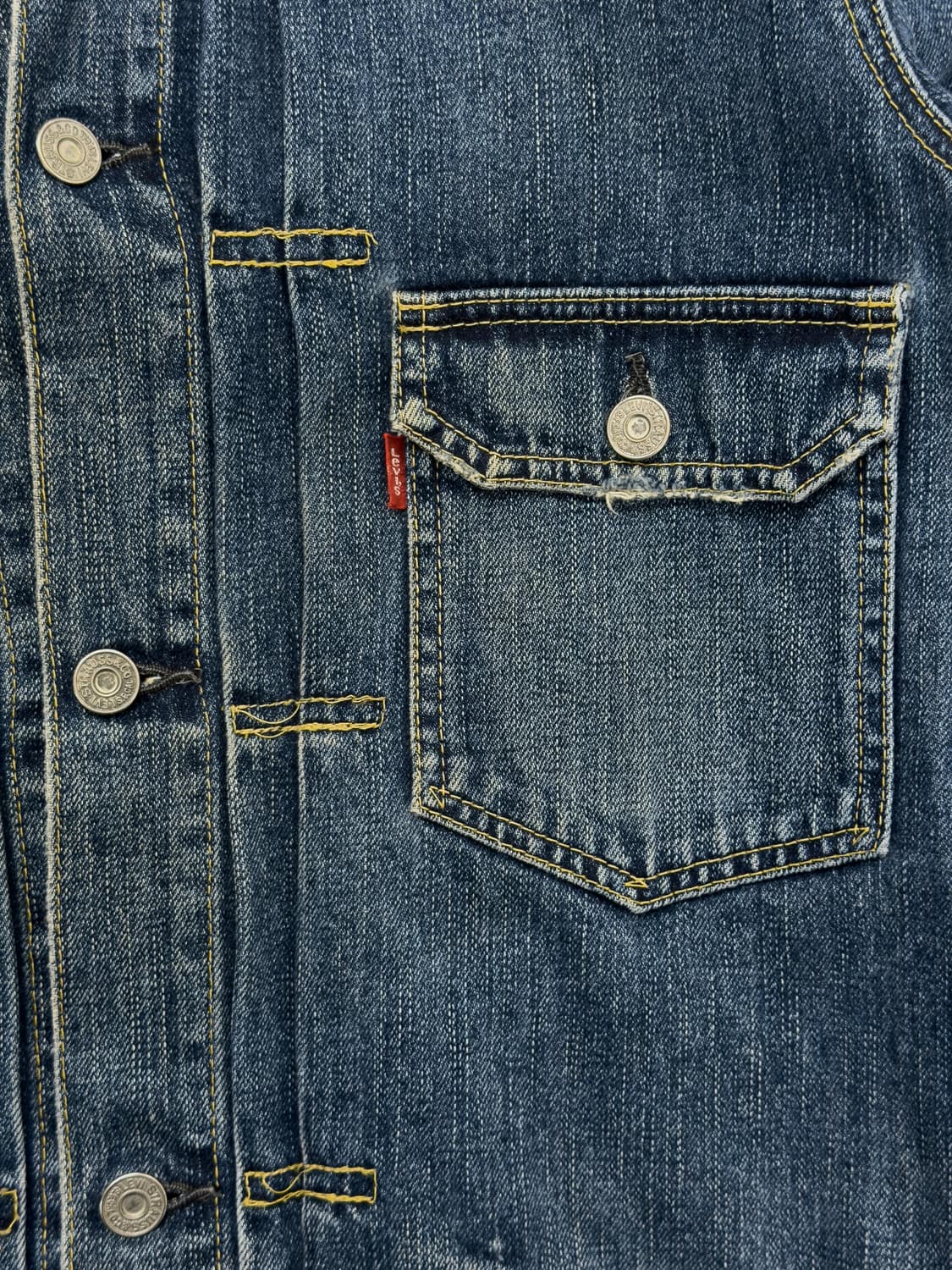 리바이스 redloop 1세대 데님 트러커 자켓 상품이미지4