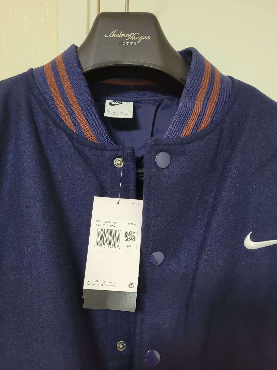 나이키 울 바시티 XXL 110사이즈 새상품 상품이미지3