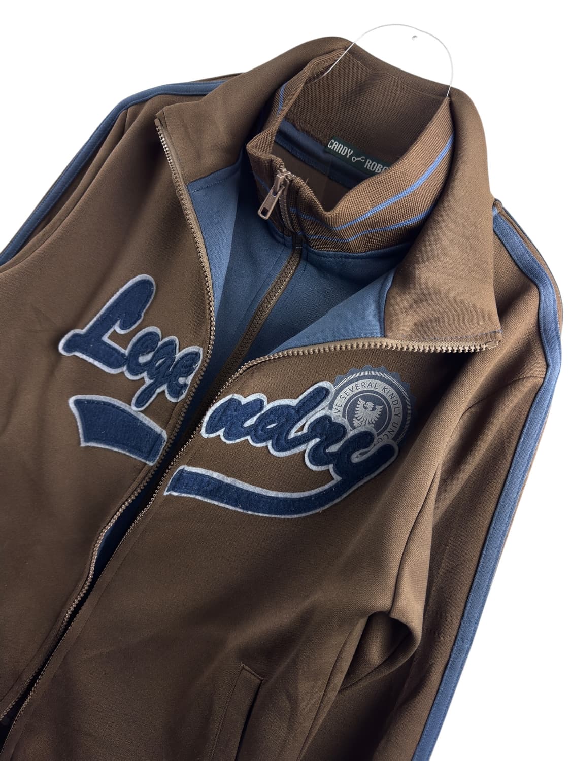 JPN Y2K 브라운 이중 집업1541 상품이미지3